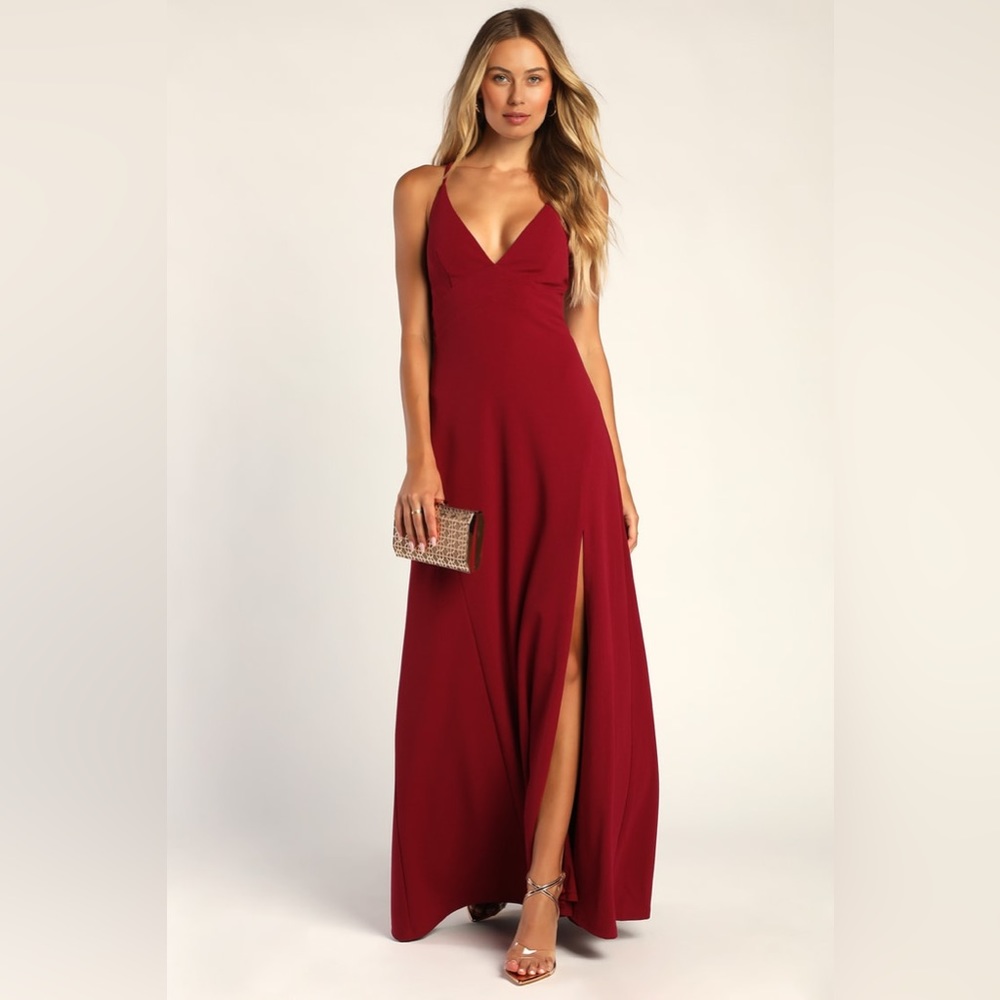Lulus, XL, red dress
